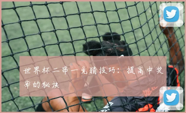 世界杯二串一竞猜技巧:提高中奖率的秘诀